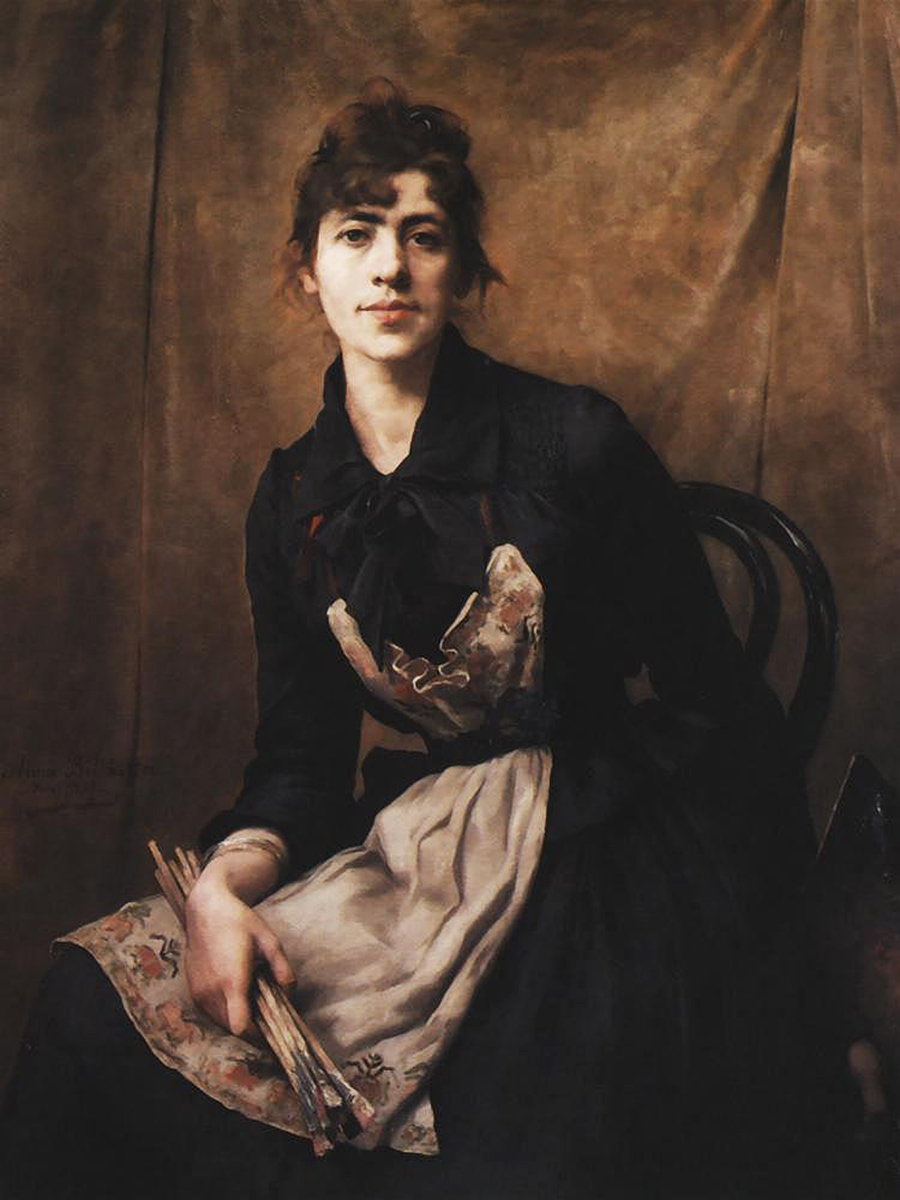 Анна Билинская-Богданович, «Автопортрет», 1887, холст, масло, фото: Национальный музей в Кракове